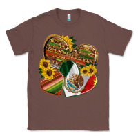 Chestnut mexico heart and sunflower Classic Tee - HRA Design Shop
