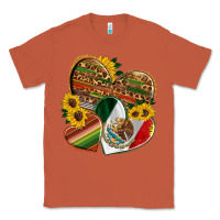 Copper mexico heart and sunflower Classic Tee - HRA Design Shop