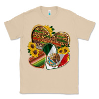 Mushroom mexico heart and sunflower Classic Tee - HRA Design Shop