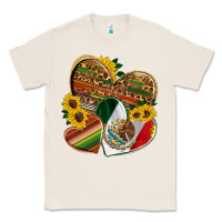 Natural mexico heart and sunflower Classic Tee - HRA Design Shop