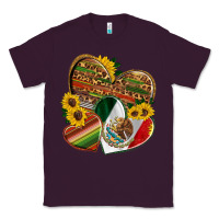 Plum mexico heart and sunflower Classic Tee - HRA Design Shop