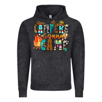 Vintage Black campers gonna camp Vintage Hoodie - Zillion Design Studio