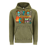 Vintage Olive campers gonna camp Vintage Hoodie - Zillion Design Studio