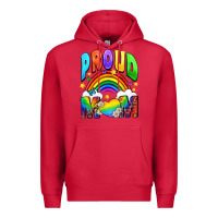 Cardinal Western Proud Mom Premium Hoodie - BundleAndBundleShop