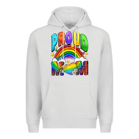 Dove Grey Western Proud Mom Premium Hoodie - BundleAndBundleShop