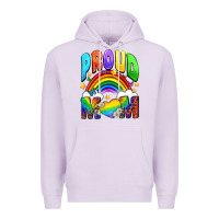 Lilac Western Proud Mom Premium Hoodie - BundleAndBundleShop