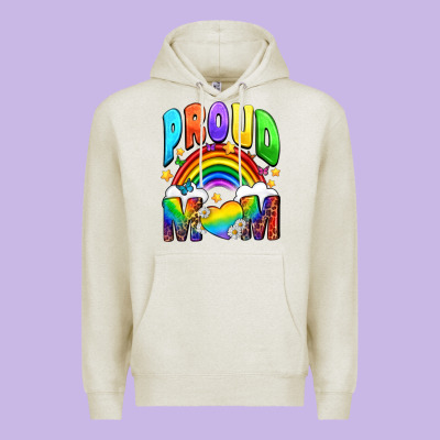 Western Proud Mom Premium Hoodie Designed By Bundleandbundleshop