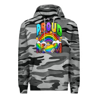 Slate Camo Western Proud Mom Premium Hoodie - BundleAndBundleShop
