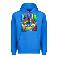 True Royal Western Proud Mom Premium Hoodie - BundleAndBundleShop