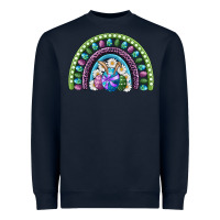 Navy easter rainbow Heavyweight Sweatshirt - RanaPortraitStore