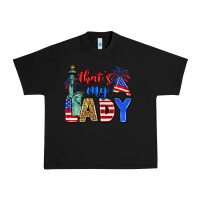 Black that's my lady 4th of july Urban Heavy Tee - Zillion Design Studio