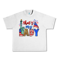 Lunar Rock that's my lady 4th of july Urban Heavy Tee - Zillion Design Studio