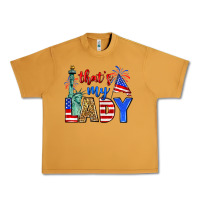 Peanut Butter that's my lady 4th of july Urban Heavy Tee - Zillion Design Studio