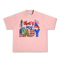 Salmon that's my lady 4th of july Urban Heavy Tee - Zillion Design Studio