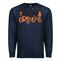 Navy my favorite players call me grandma Premium Sweatshirt - MaliasSmallBusiness