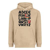 Mushroom pride alphabet Heavyweight Hoodie - MaliasSmallBusiness