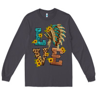 Smoke love indian headdress Long Sleeve Tee - HRA Design Shop