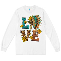 White love indian headdress Long Sleeve Tee - HRA Design Shop
