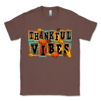 Chestnut thankful vibes Classic Tee - FaDigitalArtStudio