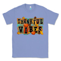Colony Blue thankful vibes Classic Tee - FaDigitalArtStudio
