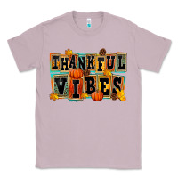Lilac thankful vibes Classic Tee - FaDigitalArtStudio