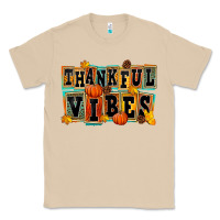 Mushroom thankful vibes Classic Tee - FaDigitalArtStudio