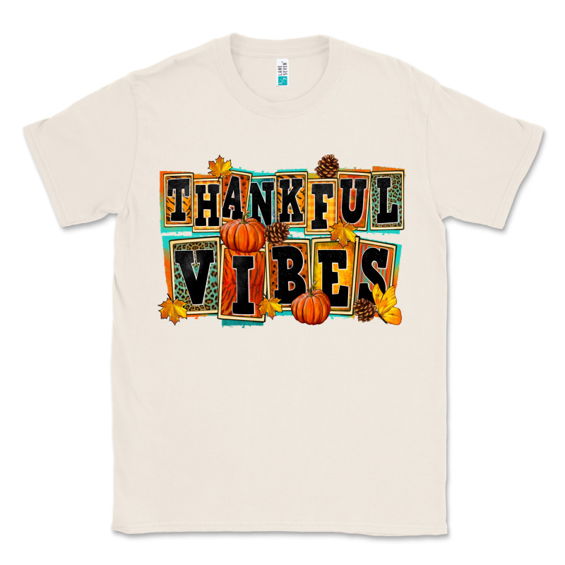 Thankful Vibes Classic Tee by FaDigitalArtStudio | Teevron