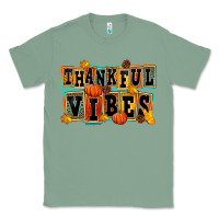 Sage thankful vibes Classic Tee - FaDigitalArtStudio