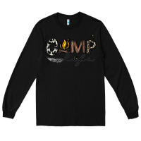 Black camp life Long Sleeve Tee - CowhideDigitalArt