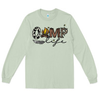 Matcha camp life Long Sleeve Tee - CowhideDigitalArt
