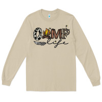 Mushroom camp life Long Sleeve Tee - CowhideDigitalArt