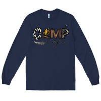 Navy camp life Long Sleeve Tee - CowhideDigitalArt