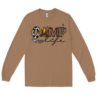 Toasted Coconut camp life Long Sleeve Tee - CowhideDigitalArt