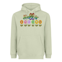 Matcha hello spring Heavyweight Hoodie - MaliasSmallBusiness