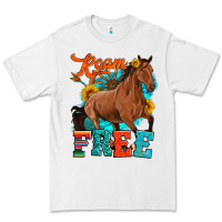 White roam free galloping Premium Tee - Artiststas