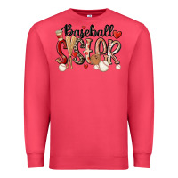 Cardinal baseball sister Premium Sweatshirt - MaliasSmallBusiness