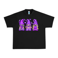 Black Domestic Violence Warrior Gnomes Urban Heavy Tee - texasbilliewilder