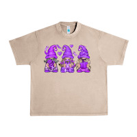 French Oak Domestic Violence Warrior Gnomes Urban Heavy Tee - texasbilliewilder