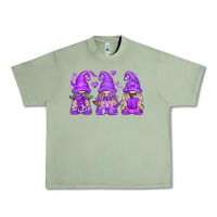 Oil Green Domestic Violence Warrior Gnomes Urban Heavy Tee - texasbilliewilder