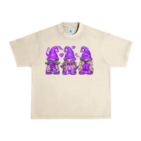Sandshell Domestic Violence Warrior Gnomes Urban Heavy Tee - texasbilliewilder