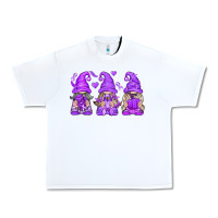 White Domestic Violence Warrior Gnomes Urban Heavy Tee - texasbilliewilder