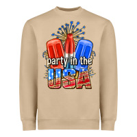Mushroom party in the usa popsicles billie wilder Heavyweight Sweatshirt - texasbilliewilder