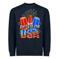 Navy party in the usa popsicles billie wilder Heavyweight Sweatshirt - texasbilliewilder