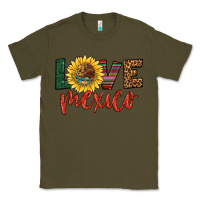Army Green love mexico Classic Tee - HRA Design Shop