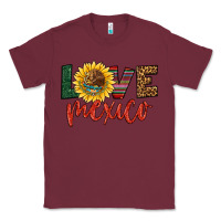Burgundy love mexico Classic Tee - HRA Design Shop