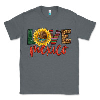 Charcoal Heather love mexico Classic Tee - HRA Design Shop