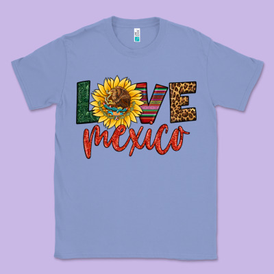 Love Mexico Classic Tee Designed By Hra Design Shop