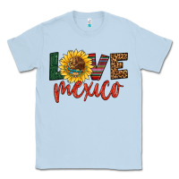 Dusty Blue love mexico Classic Tee - HRA Design Shop