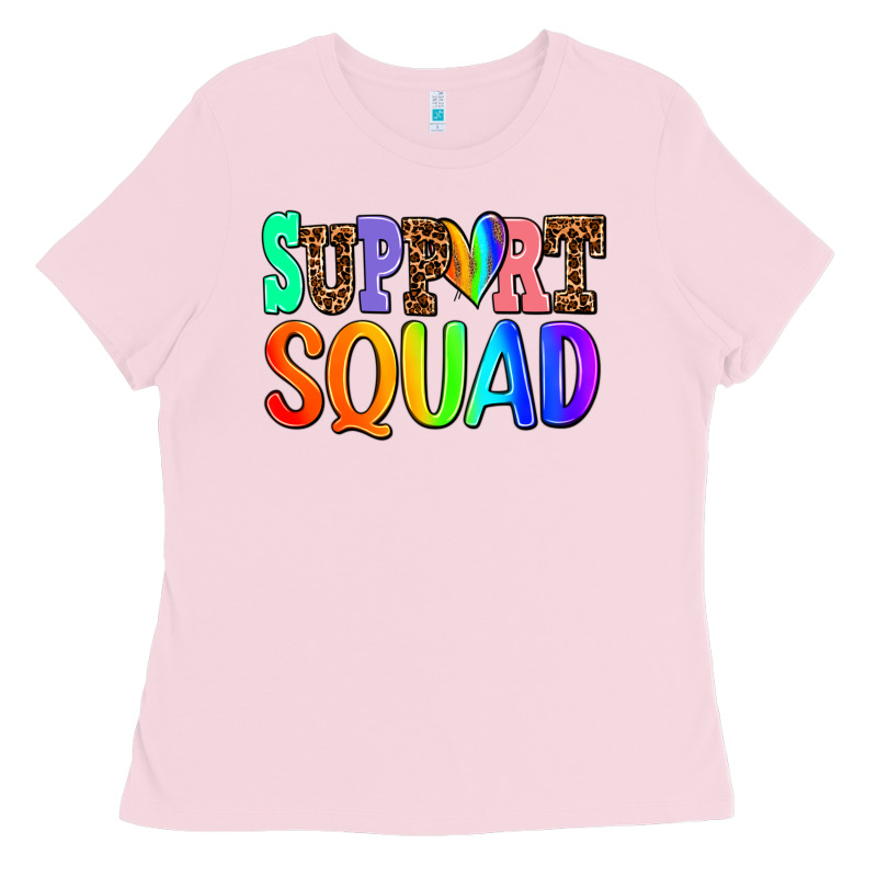 Support Squad Ladies Tee by AdoDesignShop | Teevron