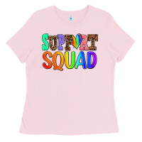 Bubblegum Pink support squad Ladies Tee - AdoDesignShop
